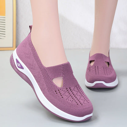 Women's Woven Breathable Soft Sole Shoes