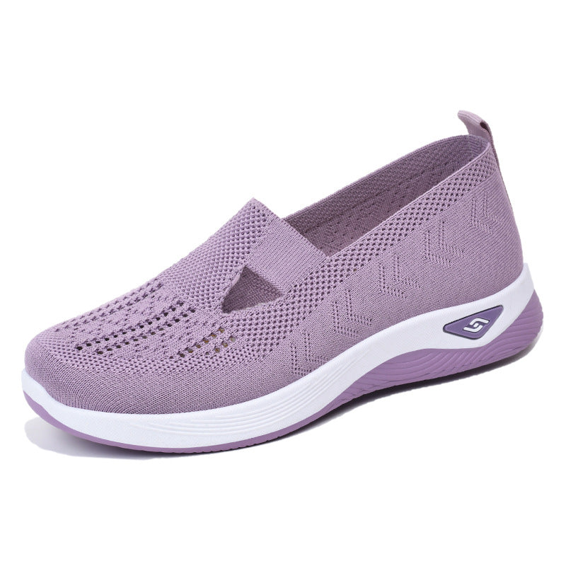 Women's Woven Breathable Soft Sole Shoes