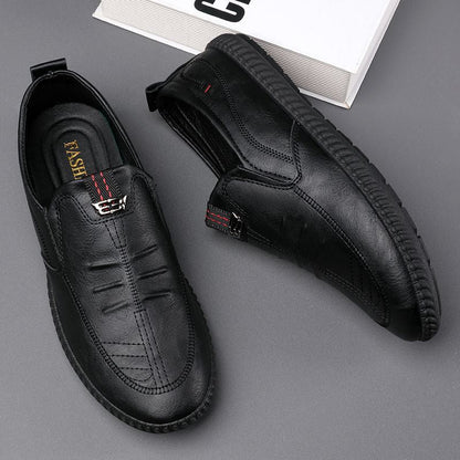 Men’s Slip-on Business Casual Leather-Look Shoes