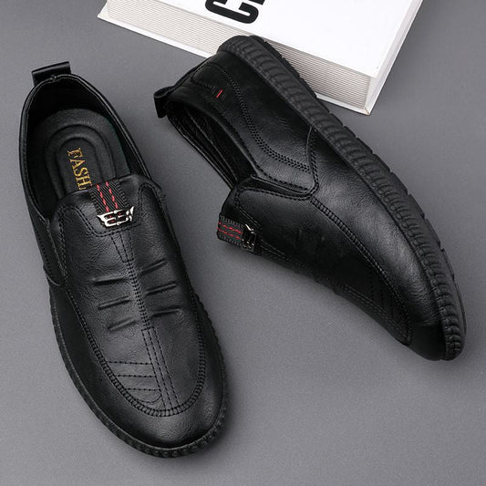 Men’s Slip-on Business Casual Leather-Look Shoes