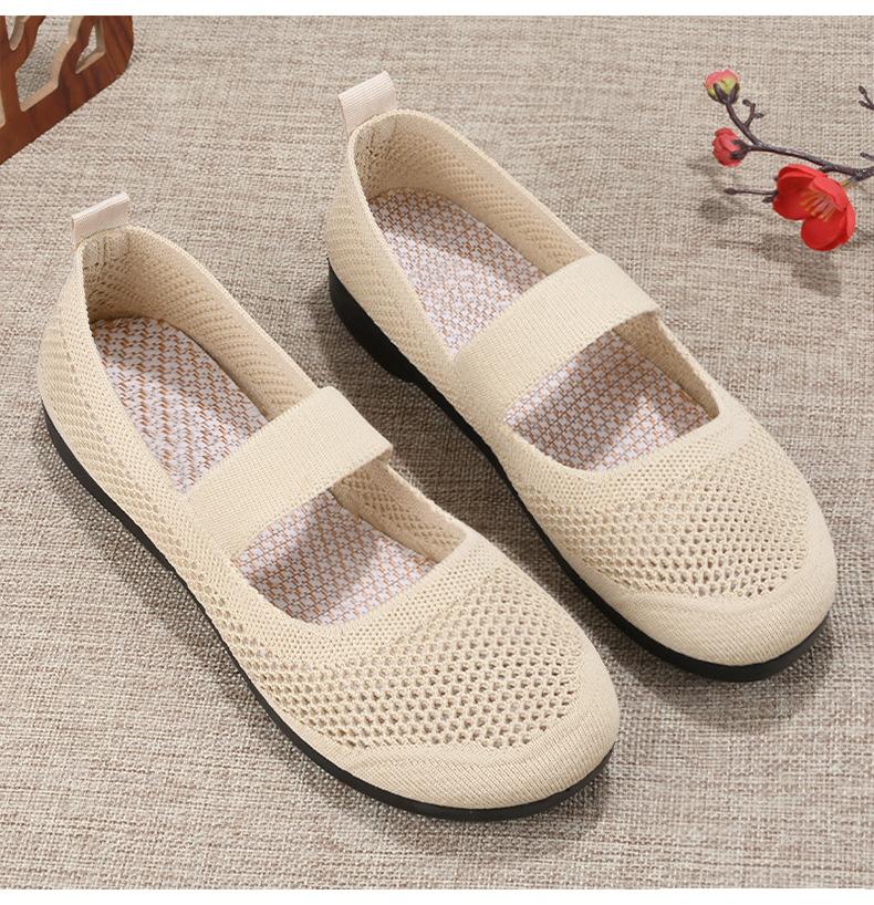 Flat Casual Breathable Openwork Comfort Shoes