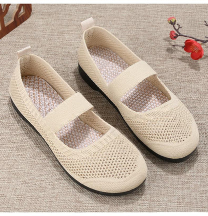 Flat Casual Breathable Openwork Comfort Shoes