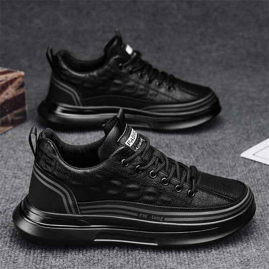 2024 New Autumn Leather-Look Waterproof Casual Shoes