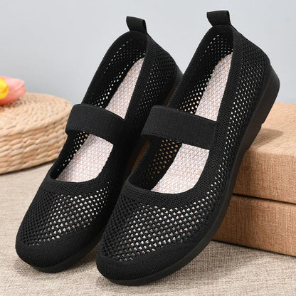 Flat Casual Breathable Openwork Comfort Shoes