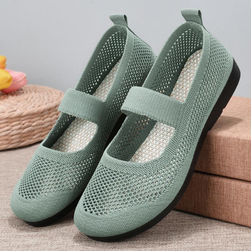 Flat Casual Breathable Openwork Comfort Shoes