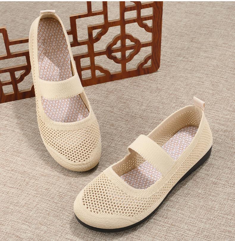 Flat Casual Breathable Openwork Comfort Shoes